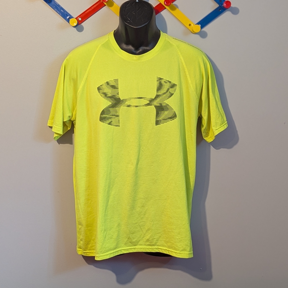 Under Armour Men's Neon Yellow Tee